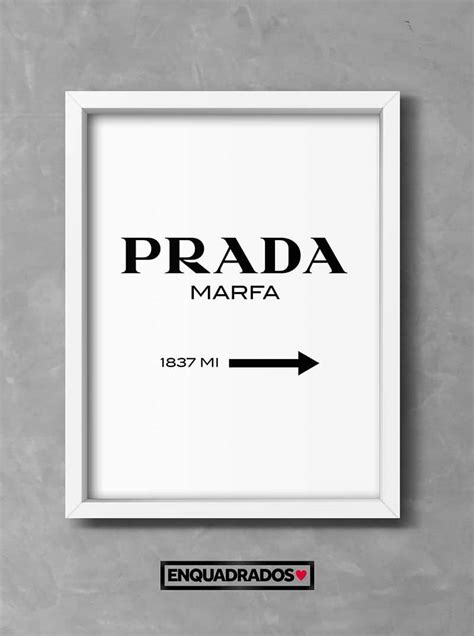 quadro prada da stampare